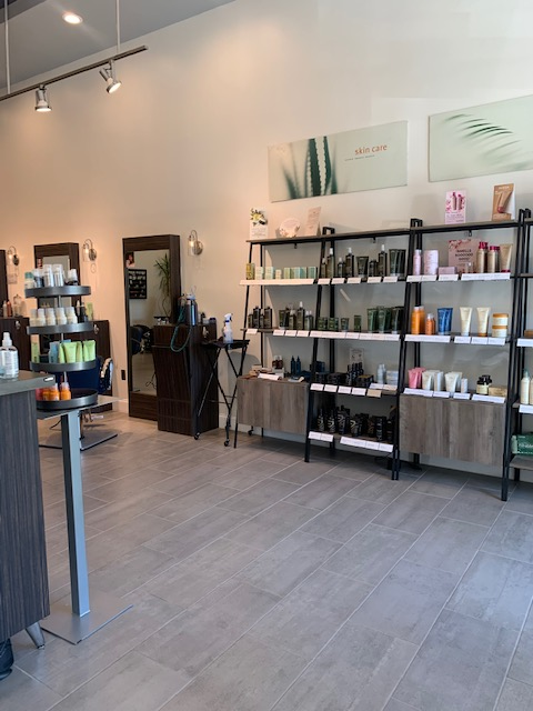 Salon Zoma Front produc display Silver Spring, MD